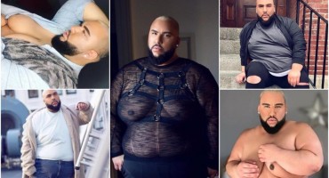 muški plus size model