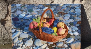 Marin Topić, Korpa s voćem u Neretv