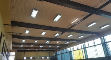 HKK Zrinjski: Obnovljena rasvjeta u dvorani Đački dom