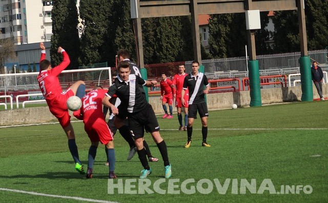 HŠK Zrinjski: Juniori odigrali 1:1 protiv seniora Veleža iz Nevesinja