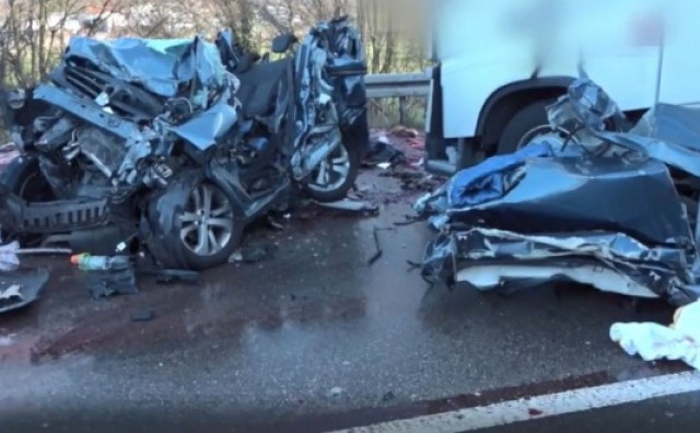 teška prometna nesreća, autocesta