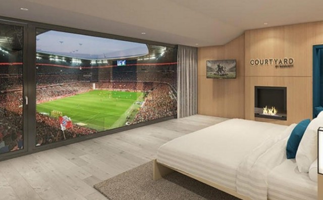 Minhenski Bayern unutar stadiona gradi brutalne sobe 