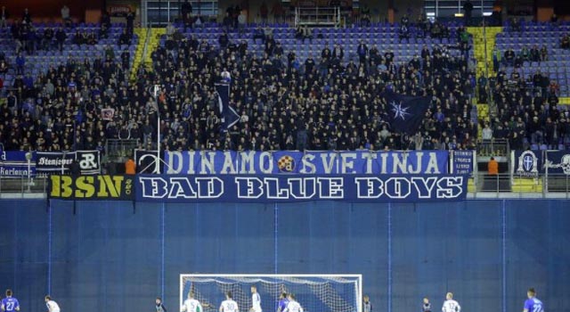 Nepoželjno ponašanje Dinamovih navijača