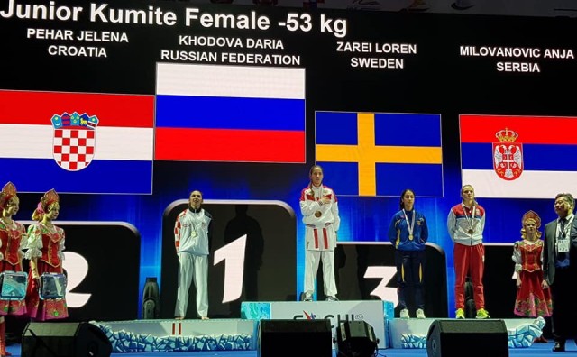 Jelena Pehar, karate