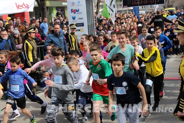 Mostar: Održana dječja utrka 2. mostarskog polumaratona
