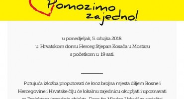 Humanitarna putujuća izložba ‘Pomozimo zajedno’