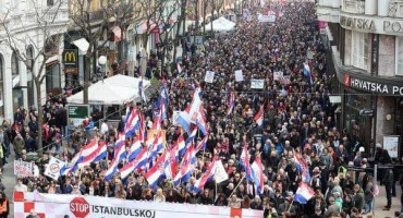 prosvjed, Zagreb