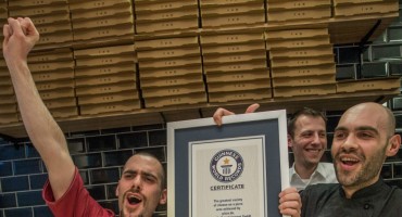 pizza, u Guinnessovoj knjizi rekorda