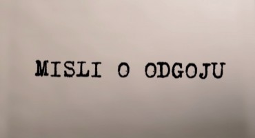 Misli o odgoju Naše TV: Čitalačke navike djece i mladih	