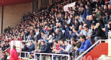 HKK Zrinjski:  Sjajna atmosfera i puna dvorana na hercegovačkom derbiju