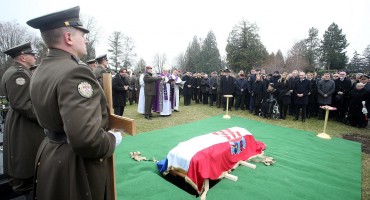 petar stipetić, sahrana