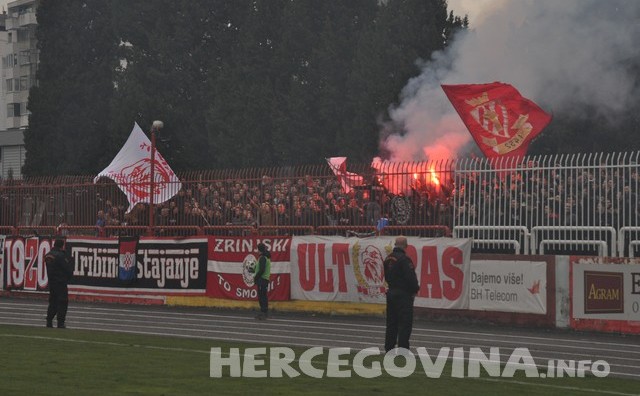 Stadion HŠK Zrinjski, FK Željezničar, HŠK Zrinjski, Ultrasi, Ultras Zrinjski Mostar