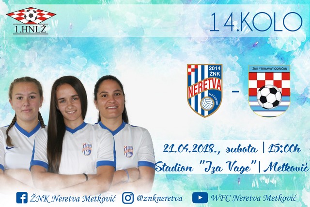 Najava utakmice ŽNK Neretva-ŽNK Trnava
