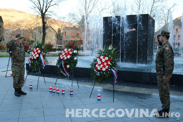 Mostar: Svečano obilježena 26. obljetnica utemeljena HVO-a