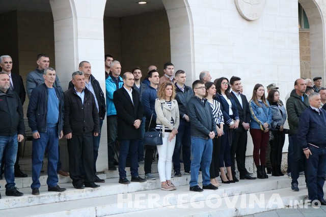 Mostar: Svečano obilježena 26. obljetnica utemeljena HVO-a