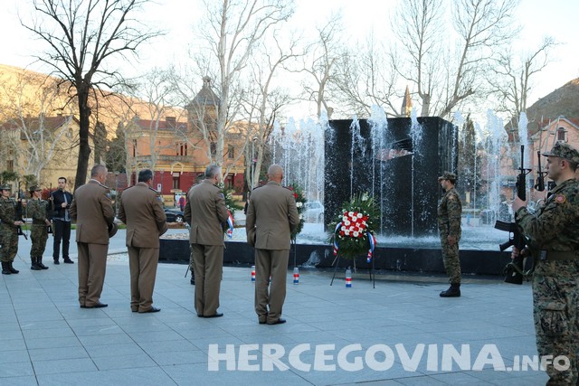 Mostar: Svečano obilježena 26. obljetnica utemeljena HVO-a