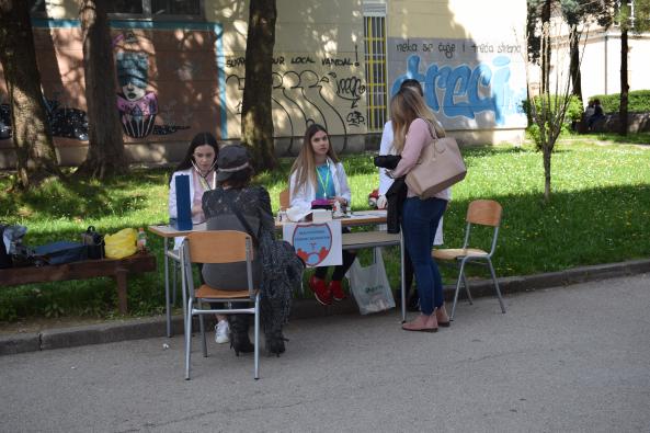 Započeli 'Dani zdravlja' mjerenjem tlaka i šećera u krvi