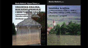 Vrgorska krajina, Makarsko primorje i neretvanski kraj u dokumentima Ozne, Udbe i Narodne milicije (1944.-1965.),