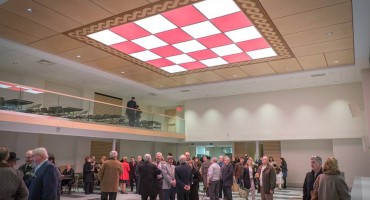 Tviterašku zajednicu zbunio grb na stropu novootvorenog Hrvatskog centra u New Yorku