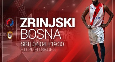 HKK Zrinjski: Plemići sutra dočekuju Bosnu 