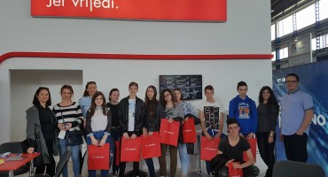 AKTIVNOSTI HT ERONET-a NA SAJMU: Posjet učenika Srednje prometne škole Mostar