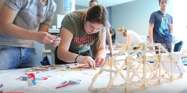 SUM: Na Građevinskom fakultetu održano natjecanje u modeliranju mostova