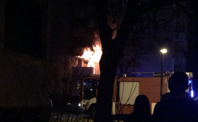 Mostar: Izgorio stan u  Ulici hrvatske mladeži