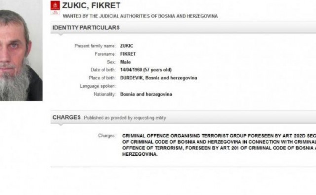 Interpol traga za Fikretom Zukićem iz Gornje Maoče