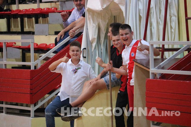 HMRK Zrinjski: Pogledajte kako je bilo u dvorani na utakmici protiv Bosne