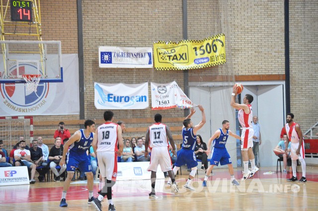 HKK Zrinjski - KK Spars 88:72