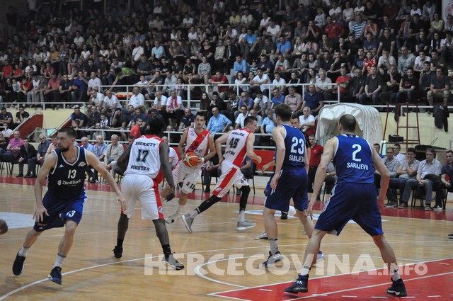 HKK Zrinjski - KK Spars 88:72