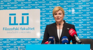 Kolinda Grabar Kitarović, Mostar