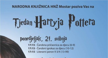 Tjedan Harryja Potterra,  u organizaciji Narodne knjižnice HNŽ Mosta