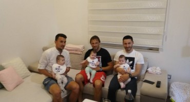 HŠK Zrinjski: Plemići posjetili mostarske trojke navijačice Zrinjskog