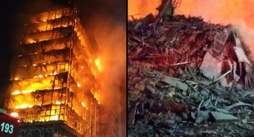 Vatra progutala dva nebodera, očevidci kažu: 'Iz plamena su se čuli vriskovi i zapomaganje'