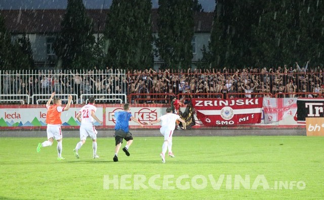 Stadion HŠK Zrinjski, slavlje