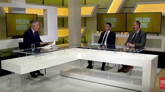 Marinko Barbarić i Anto Zebić gostovali u Poslovnom kompasu Naše TV