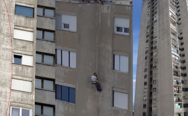 Riječki Spiderman: opasni romantični poduhvat ispao gramatički 'epic fail', ali valjda je bitna namjera