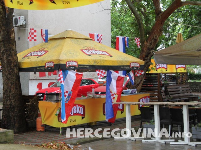 Mostar: Grad se pretvorio u veliku Fan zona navijača Hrvatske