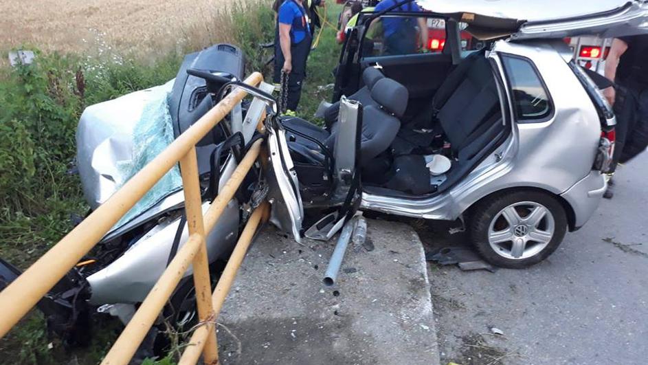 Čudo kraj Kutjeva: Sve djevojke preživjele su stravičnu nesreću