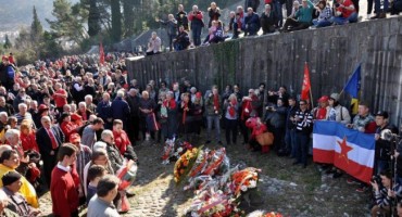 Fra Mario Knezović: Partizanska haranga u Mostaru