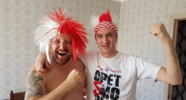 Hrvatska zemlja, navijači, moskva