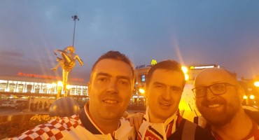 Mostarci stigli u Novgorod: Jer ovdje igra Hrvatska