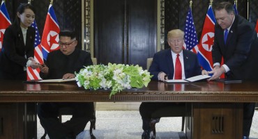 Donald Trump, Kim Jong-Un