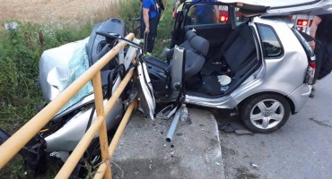 Čudo kraj Kutjeva: Sve djevojke preživjele su stravičnu nesreću 