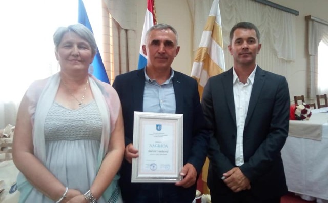 Vrijedno priznanje: Antun Ivanković dobitnik nagrade za doprinos u kulturi