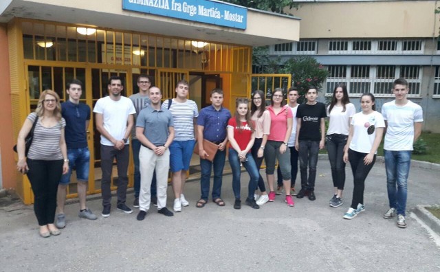 Mostar: UWC Davis Peace Project u Gimnaziji fra Grge Martića