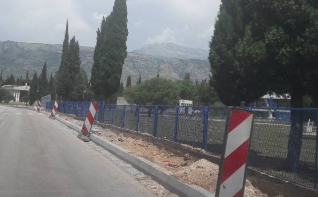 FPMOZ, radovi, kampus rodoč, radovi, cesta, prometna signalizacija, radovi, radovi