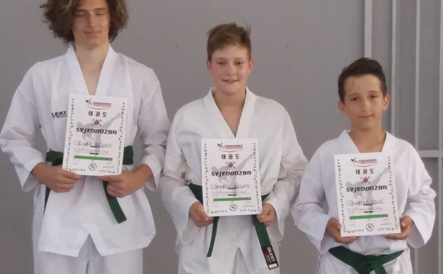 Taekwondo klub Široki Brijeg: Održano polaganje za učeničke pojaseve