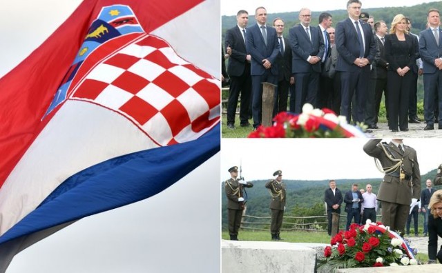Hrvatska slavi Dan državnosti: Predsjednica i premijer položili Vijence na Mirogoju i Oltaru domovine